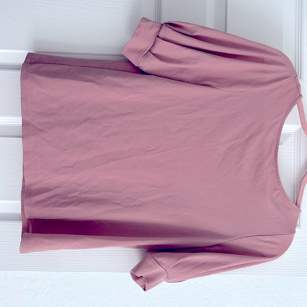 H&M pink blouse